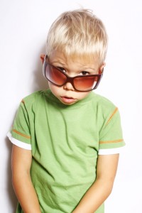 Boy with glasses